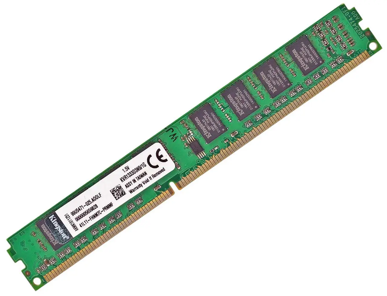 Оперативная память Kingston 1 GB DDR3 1333 MHz (KVR1333D3N9/1G) б/у